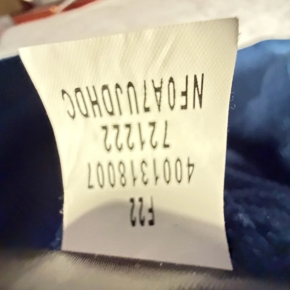 The North Face Pullover Men XL Blue Excellent‎ Waffle Knit Fleece NF0A7UJDHDC